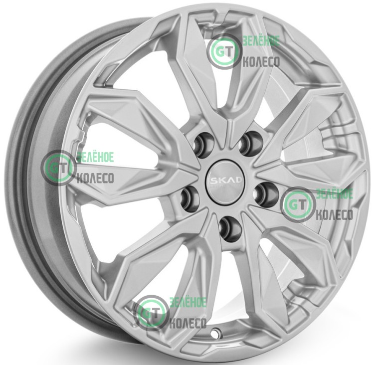 6xR16 5x114.3 ET46 D67.1 SKAD КЛ309 Сочи Селена