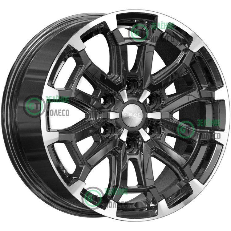 8xR18 6x139.7 ET42 D75.1 SKAD КЛ374 Авилис Алмаз