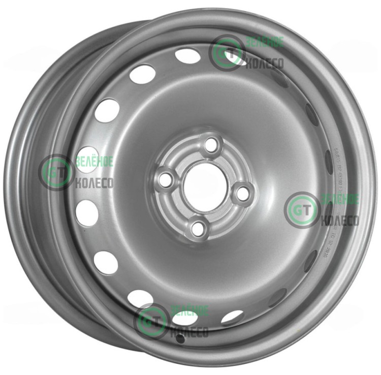 6xR15 4x114.3 ET45 D66.1 Евродиск 64E45Y ED Silver