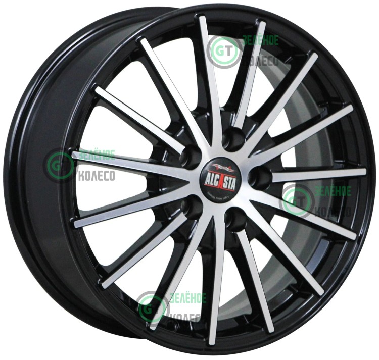 6.5xR16 5x114.3 ET38 D67.1 Alcasta M60 BKF 6.5xR16 5x114.3 ET38 D67.1 Alcasta M60 BKF