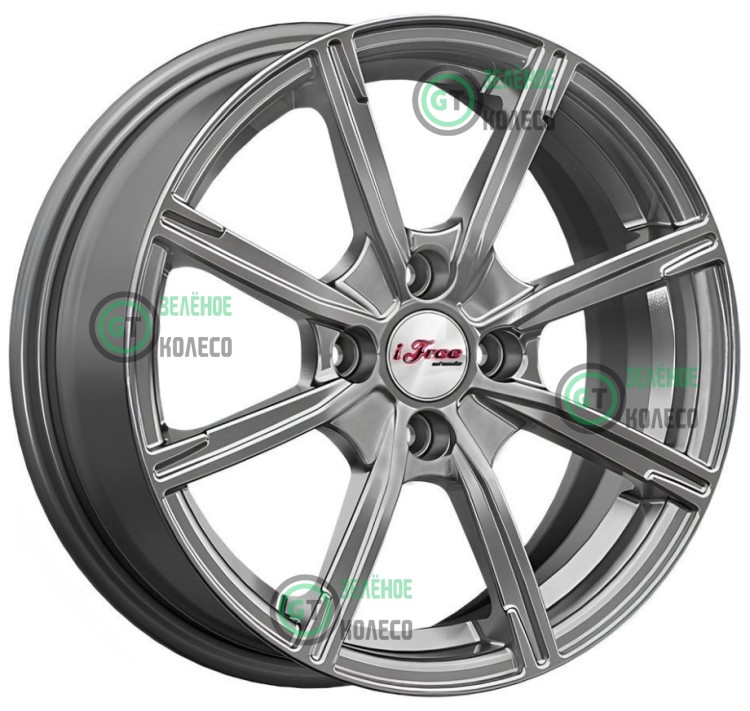 6xR15 4x98 ET35 D58.5 iFree Калибр Хай вэй
