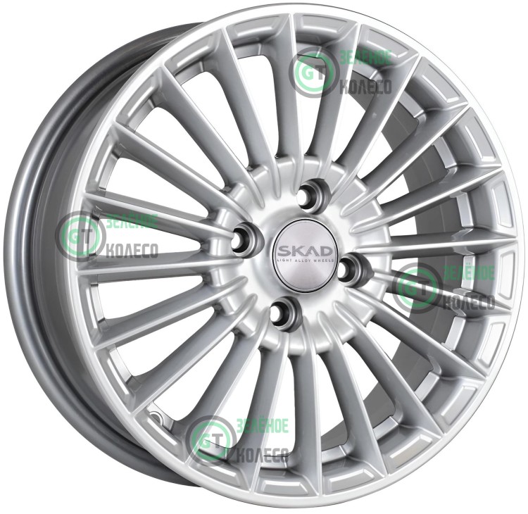 6xR15 4x114.3 ET45 D67.1 SKAD КЛ054 Веритас Селена