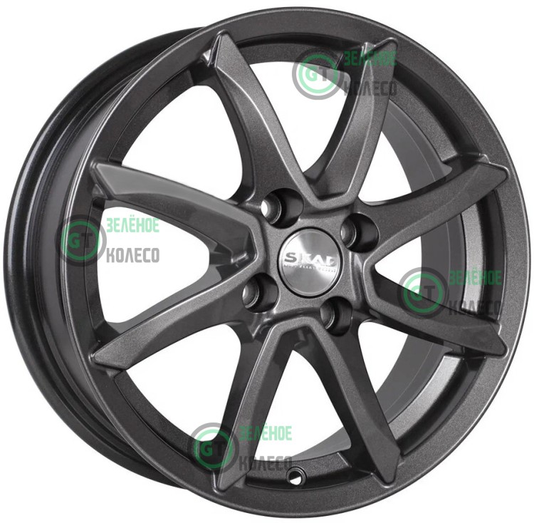 6xR15 4x100 ET37 D60.1 SKAD КЛ317 Osaka Графит