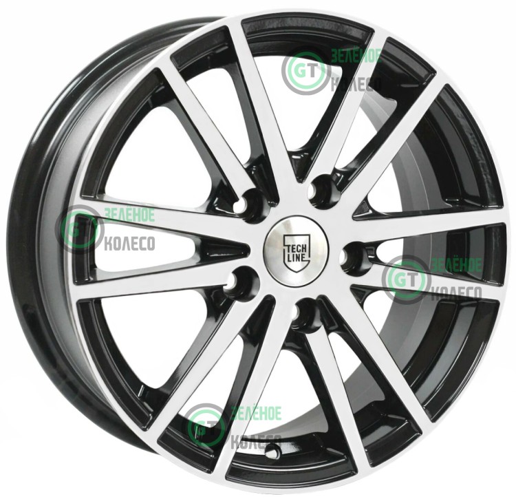 6xR15 5x100 ET45 D57.1 Tech Line 535 bd