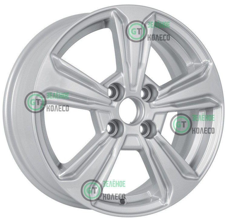 6xR15 4x100 ET46 D54.1 K&K КС777 Сильвер