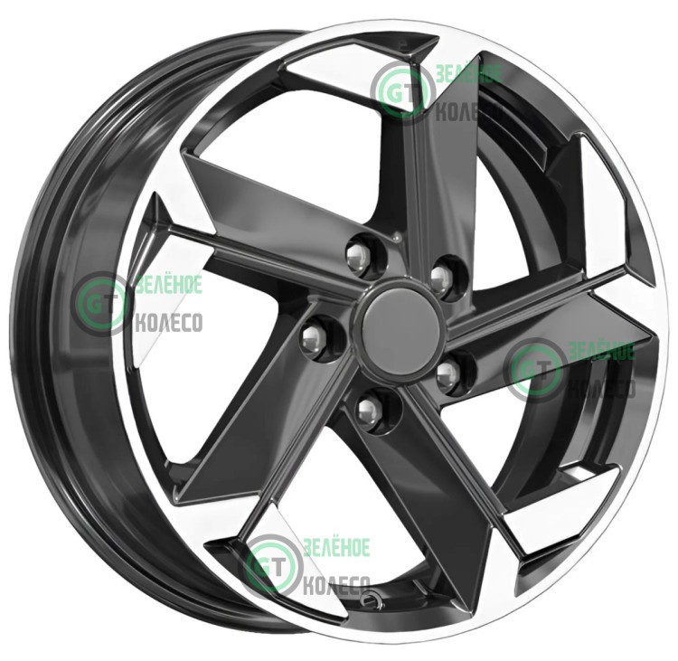 6xR16 5x114.3 ET43 D67.1 iFree КС979 Алмаз черный