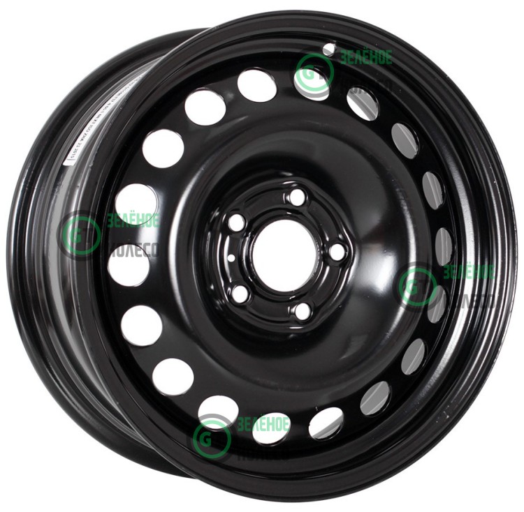 Шина 6xR15 5x112 ET47 D57.1 Magnetto Black (WV Jta) в Омске