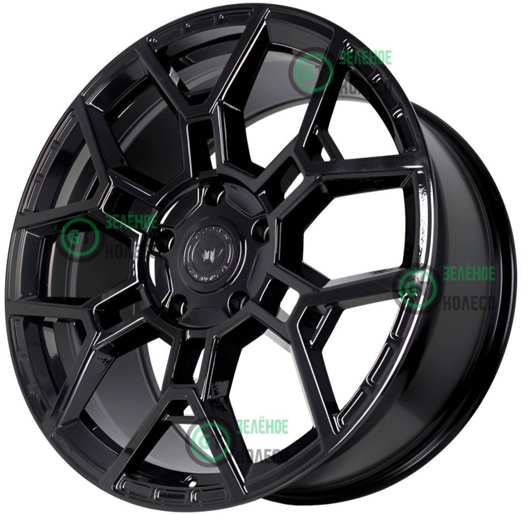 Шина 10xR22 6x139.7 ET20 D106.1 Sakura Wheels YA9554 B4B в Омске