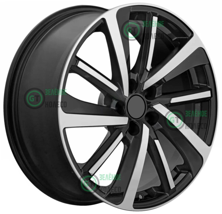 Шина 7xR18 5x114.3 ET33 D67.1 iFree КС1111 Алмаз черный в Омске