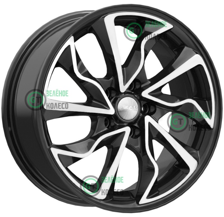 Шина 7xR17 5x114.3 ET47 D66.1 SKAD КЛ238 Marseille Алмаз в Омске
