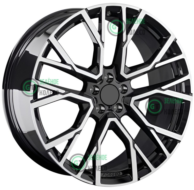 Шина 9.5xR22 5x112 ET35 D66.6 LS FG07 BKF в Омске