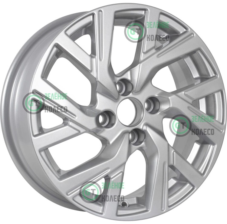 6xR15 4x98 ET35 D58.5 K&K КC1030 Сильвер