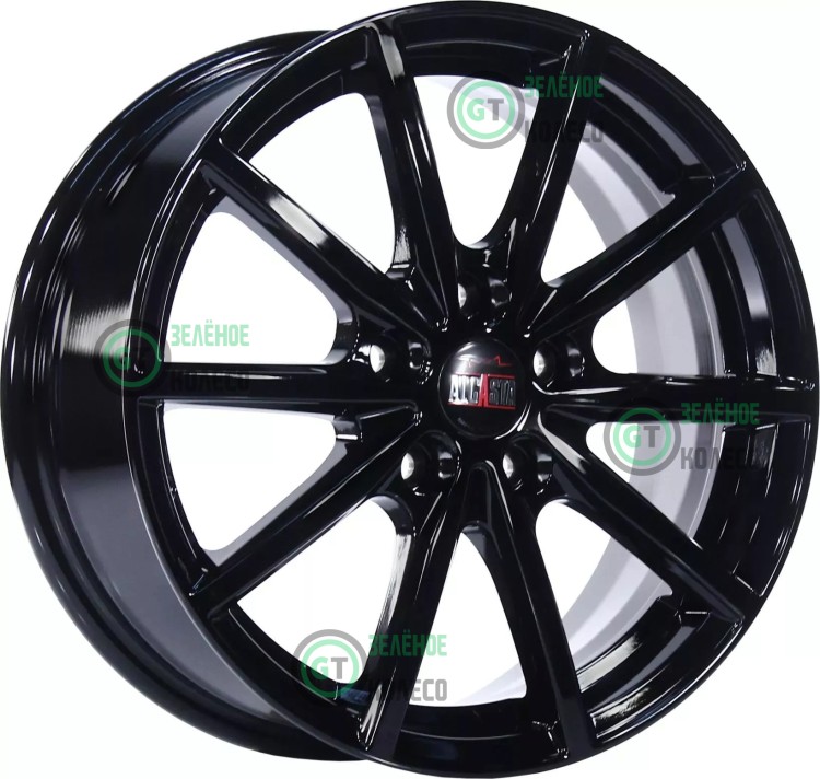 6.5xR16 5x100 ET38 D57.1 Alcasta M61 Black