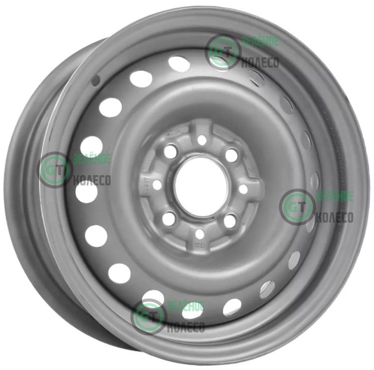 Шина 6xR15 4x100 ET45 D56.6 Евродиск 64A45Z ED Silver в Омске