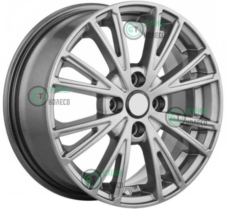 6xR15 4x100 ET40 D60.1 K&K КС888 Меандр Дарк платинум
