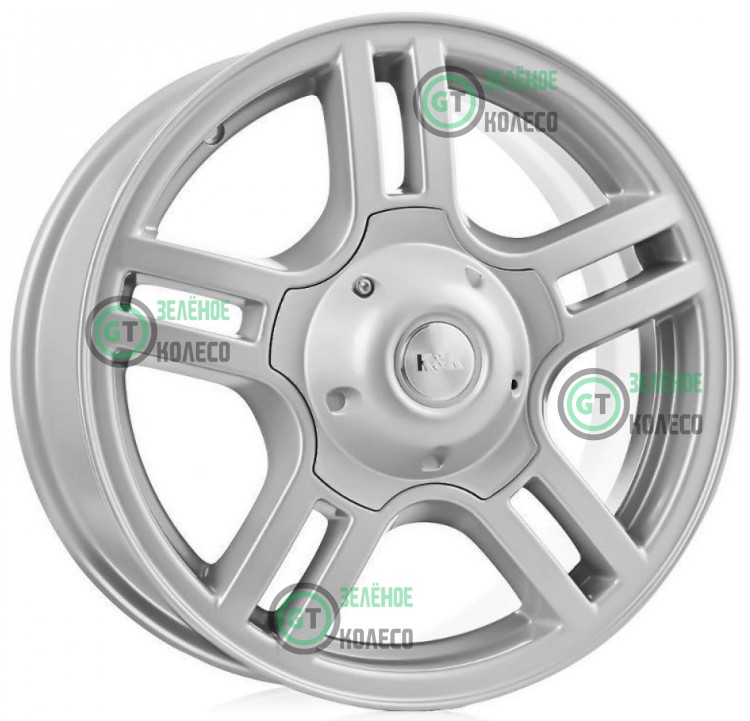 7xR16 5x139.7 ET35 D108.5 K&K КС434 Сильвер