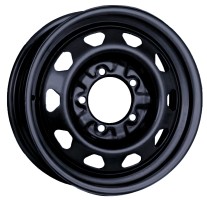 6xR15 5x139.7 ET22 DШт Mefro Черный (УАЗ)