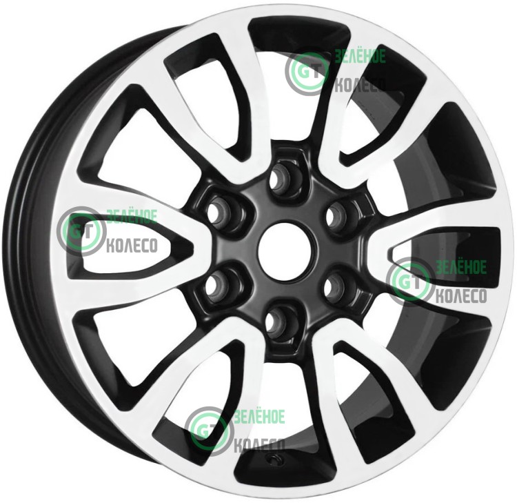 Шина 7.5xR18 6x139.7 ET30 D106.1 Replay TY175 BKFP в Омске