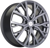 7xR18 5x114.3 ET45 D60.1 Khomen Wheels KHW1806 GRAY