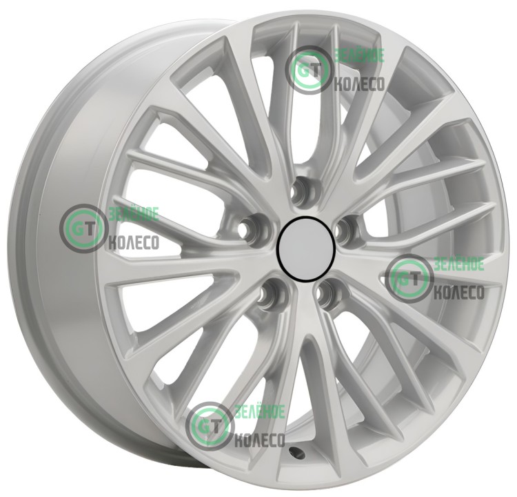 7xR17 5x108 ET40 D60.1 Khomen Wheels KHW1705 F-Silver