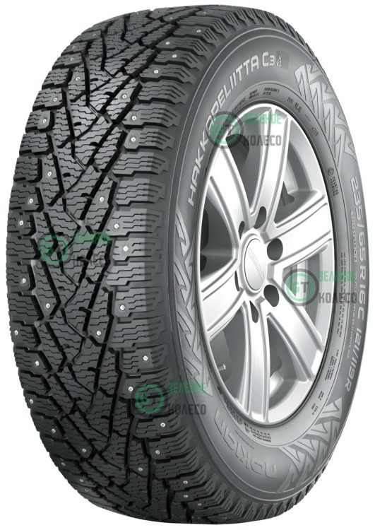 Шина Nokian Hakkapeliitta C3 205/65 R16C шип в Омске