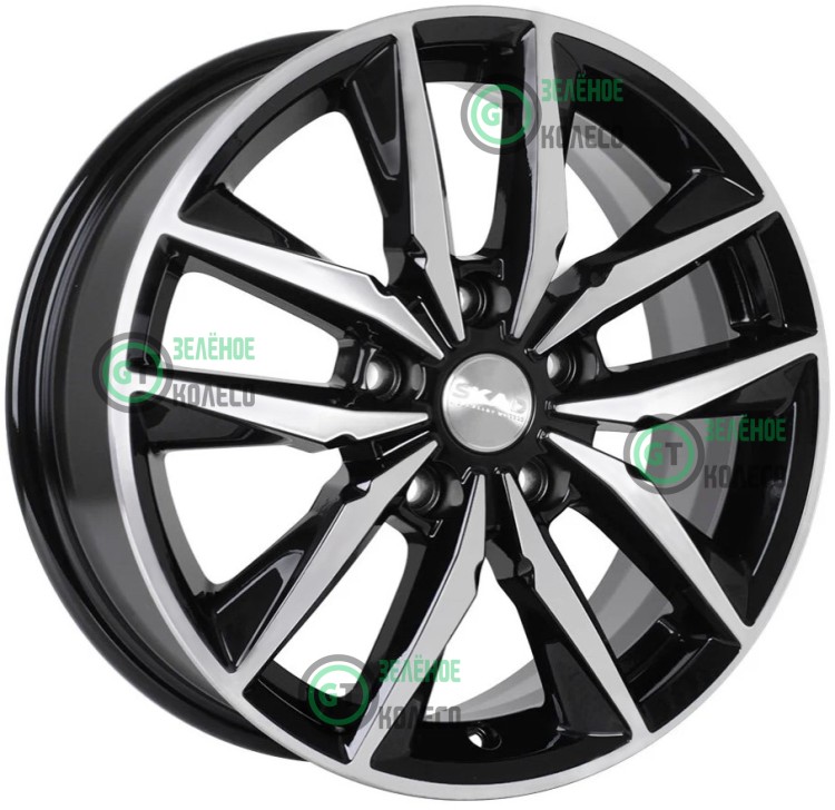 Шина 6.5xR16 5x114.3 ET45 D67.1 SKAD КЛ323 Тирион Алмаз в Омске