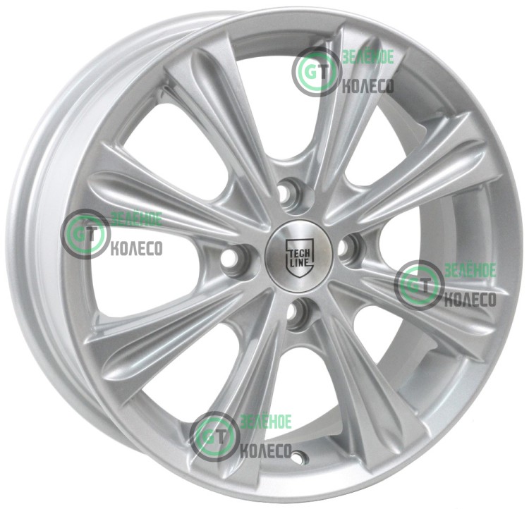 5.5xR15 4x100 ET45 D60.1 Tech Line 526 S 5.5xR15 4x100 ET45 D60.1 Tech Line 526 S