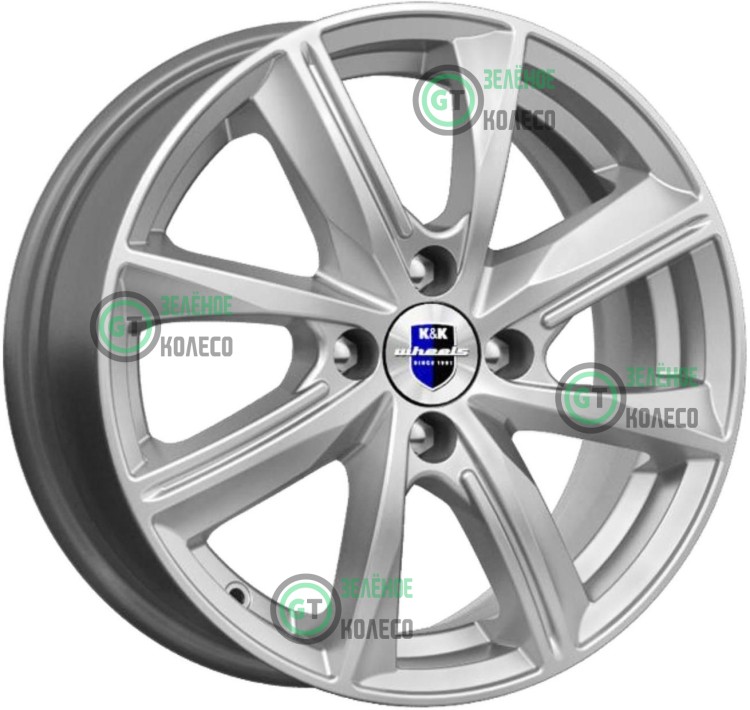 6xR15 4x98 ET35 D58.5 K&K КС890 Арнар Сильвер 6xR15 4x98 ET35 D58.5 K&K КС890 Арнар Сильвер