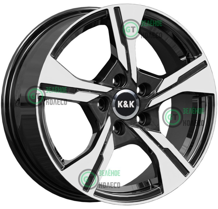 6.5xR16 5x114.3 ET35 D60.1 K&K КС1053 Алмаз черный