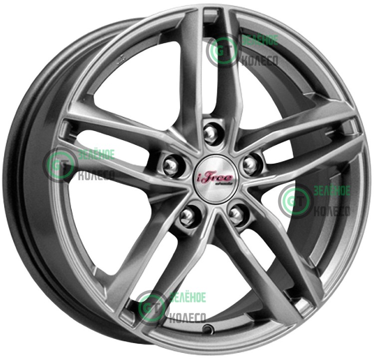Шина 6.5xR16 5x114.3 ET50 D66.1 iFree КС689 Хай вэй Moskva в Омске