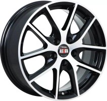 6.5xR16 5x100 ET38 D57.1 Alcasta M59 BKF
