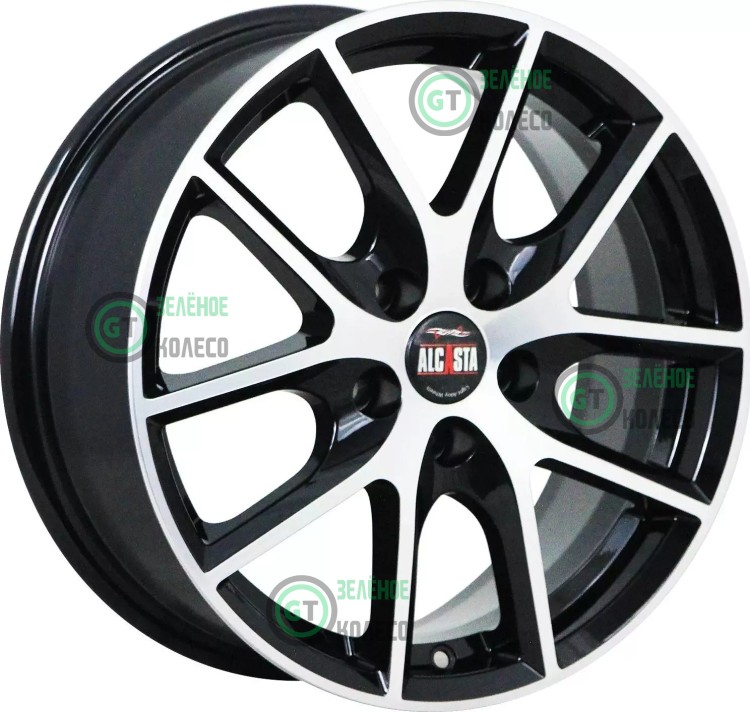 6.5xR16 5x100 ET38 D57.1 Alcasta M59 BKF