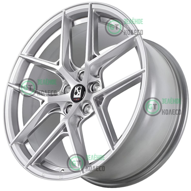 9.5xR19 5x112 ET35 D66.6 KoKo Kuture SL526 Chrome Silver
