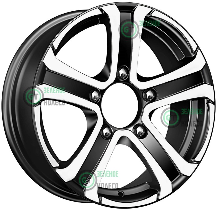 6xR16 5x139.7 ET40 D98 iFree КС683 Блэк джек Хафпайп