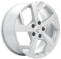 7xR17 5x114.3 ET40 D66.1 Khomen Wheels KHW1712 F-SILVER