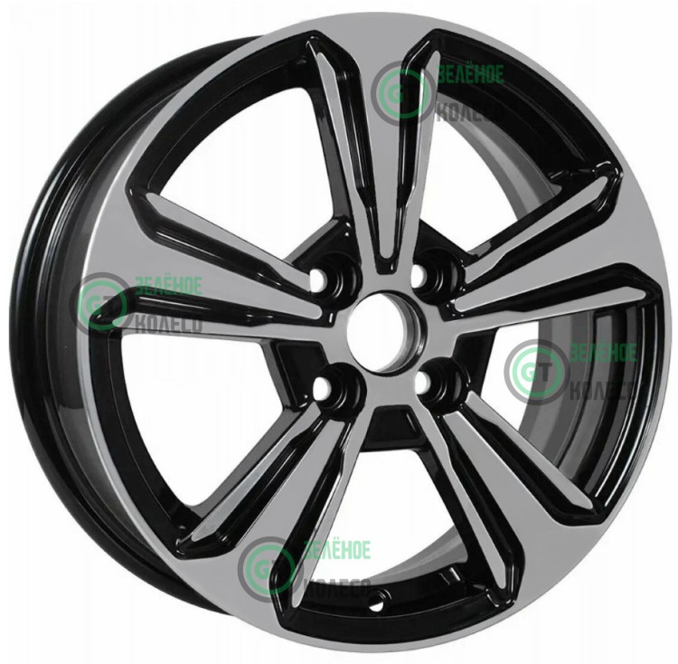 6xR15 4x100 ET46 D54.1 iFree KC777 Алмаз черный