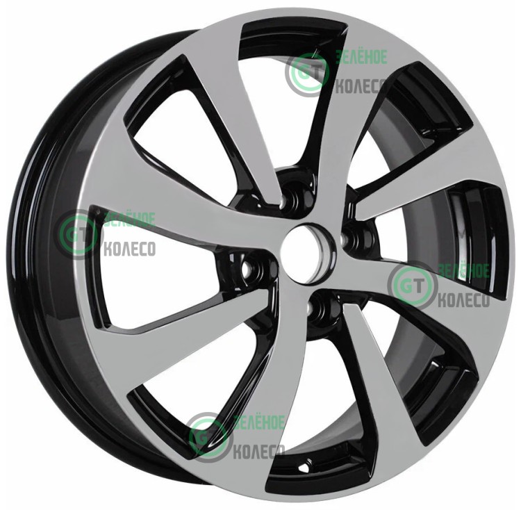 6xR16 4x100 ET49 D54.1 iFree КС893 Алмаз черный