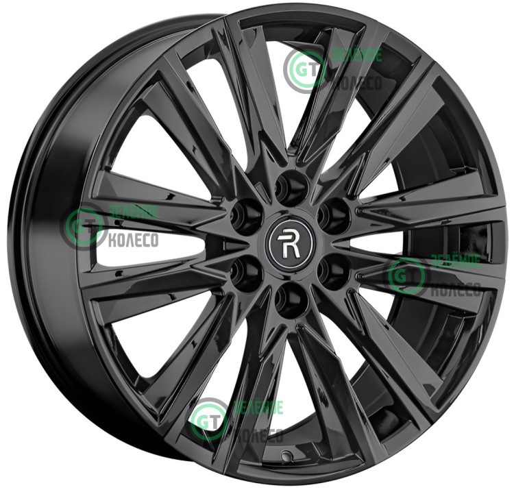 Шина 9xR22 6x139.7 ET30 D100.1 Replay TA15 BK в Омске