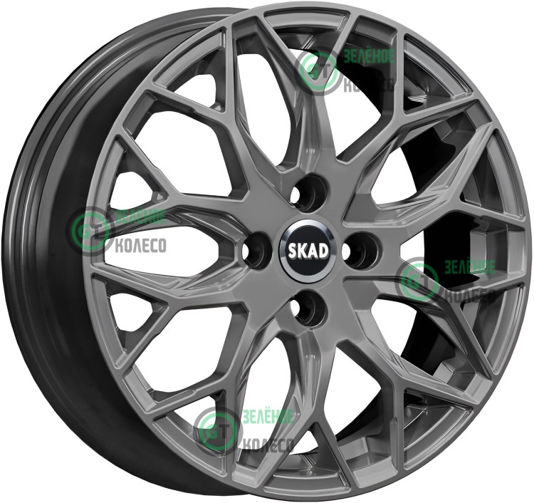 6xR16 4x100 ET37 D60.1 SKAD КЛ373 Фабиан Графит