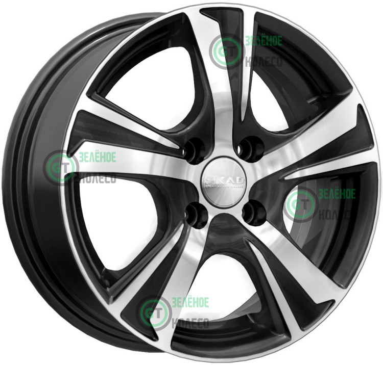 5.5xR14 4x100 ET38 D67.1 SKAD КЛ241 Крит Алмаз