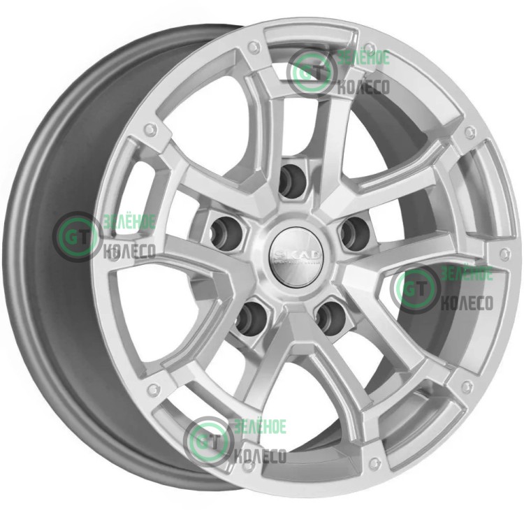 Шина 7xR16 5x139.7 ET15 D98.5 SKAD КЛ378 Барахас Селена в Омске
