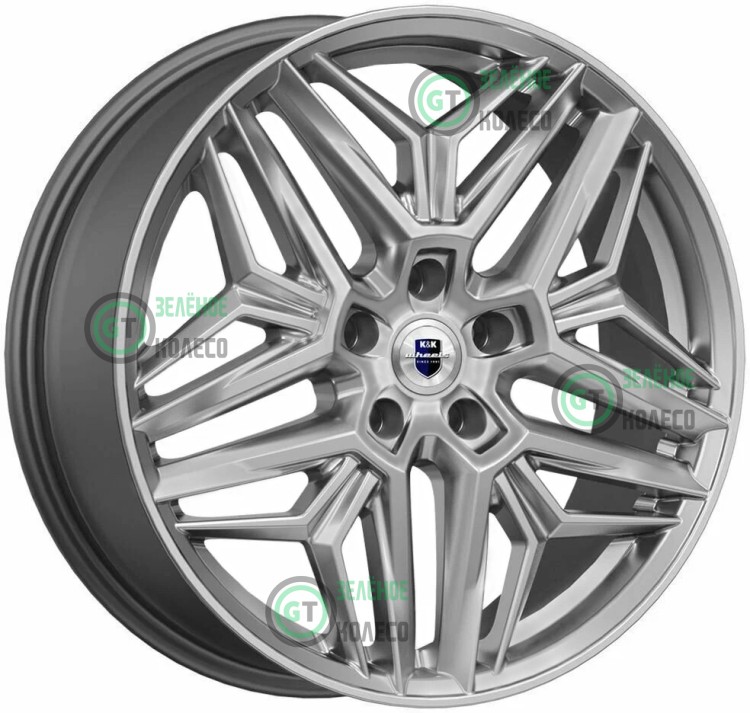 7xR19 5x108 ET47 D60.1 K&K КС1038 Колумб Дарк платинум
