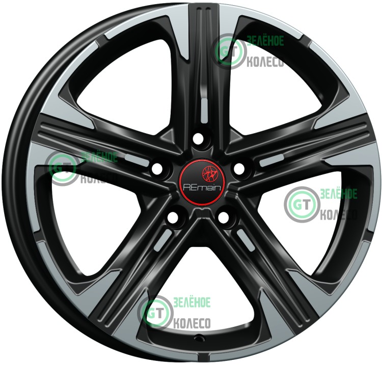 Шина 7xR17 5x112 ET40 D57.1 Remain R240 Алмаз черный в Омске
