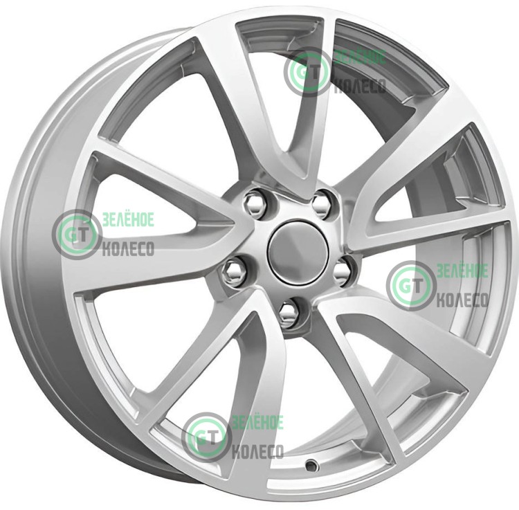 7xR17 5x112 ET49 D57.1 K&K KC699 Сильвер