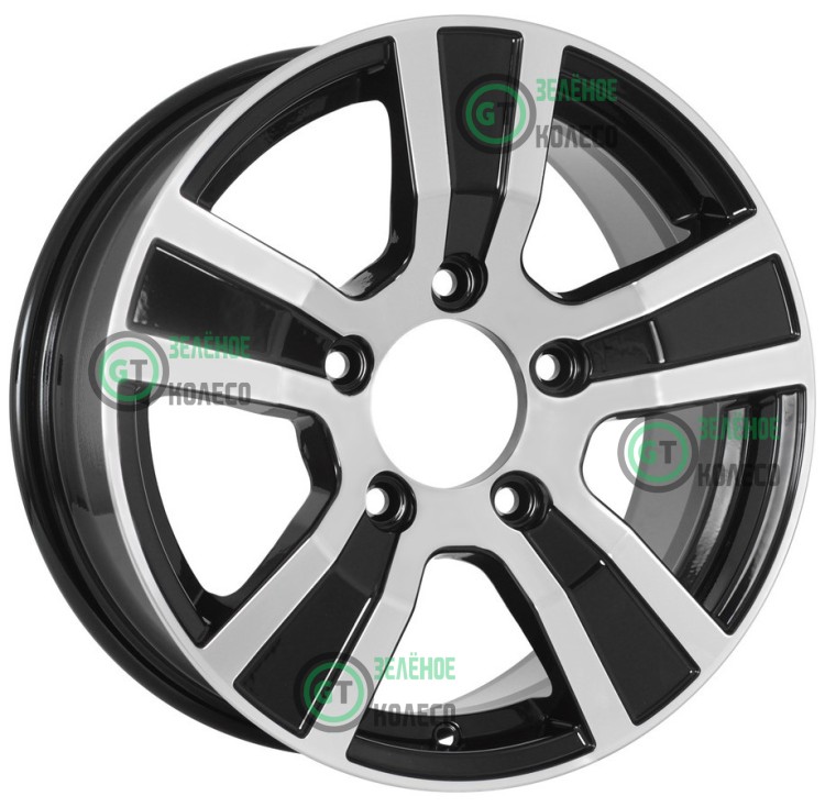 Шина 6.5xR16 5x139.7 ET40 D98 CARWEL Дельта AB в Омске