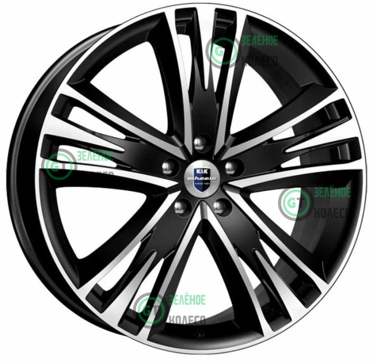 8.5xR20 5x114.3 ET35 D67.1 K&K KC661 Алмаз чёрный Атлас