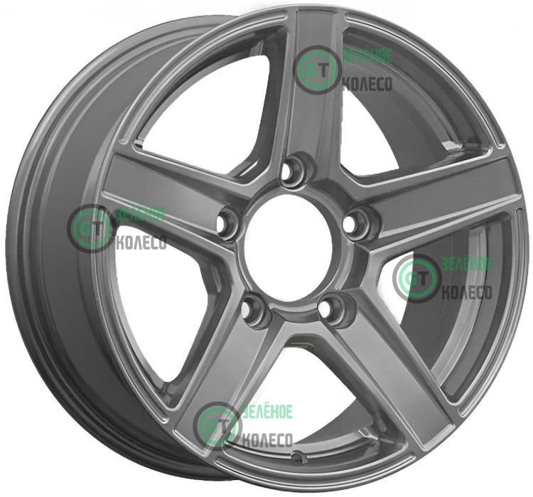 Шина 7xR16 5x139.7 ET30 D98.5 SKAD КЛ316 Сафари Графит в Омске