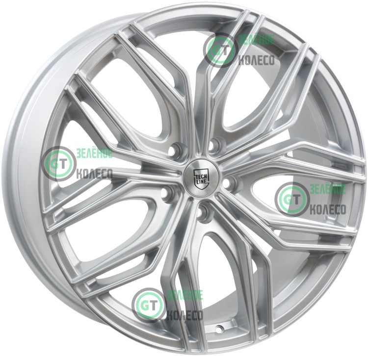 Шина 8.5xR20 5x108 ET42 D63.4 Tech Line 205 S в Омске