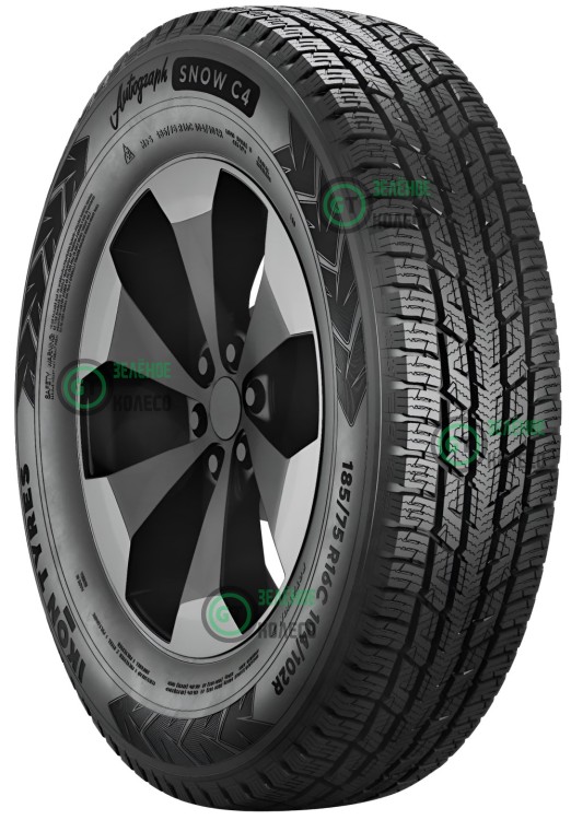 Шина Ikon Tyres Autograph Snow C4 195/70 R15C липучка в Омске