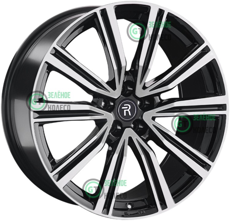 Шина 9.5xR21 5x114.3 ET47 D67.1 Replay GS5 BKF в Омске